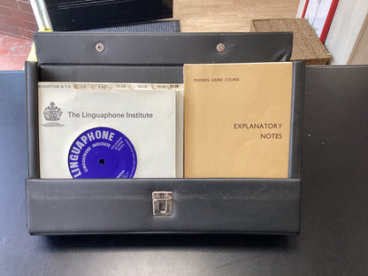 Greek Lingauphone Briefcase and Case Discs 1-50 and 83-91