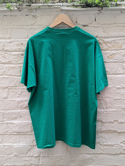 Celtic Football Club Men’s Green Cotton Football T-Shirt Size XXL Good Condition