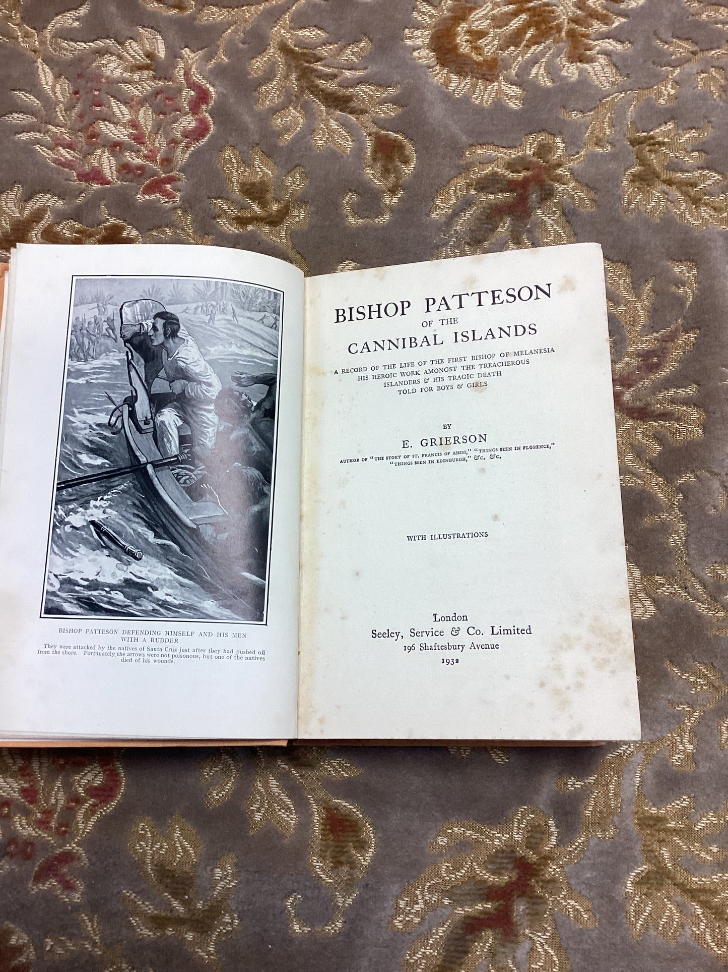 Bishop Patteson of the Cannibal Islands by E. Griegson (1932)