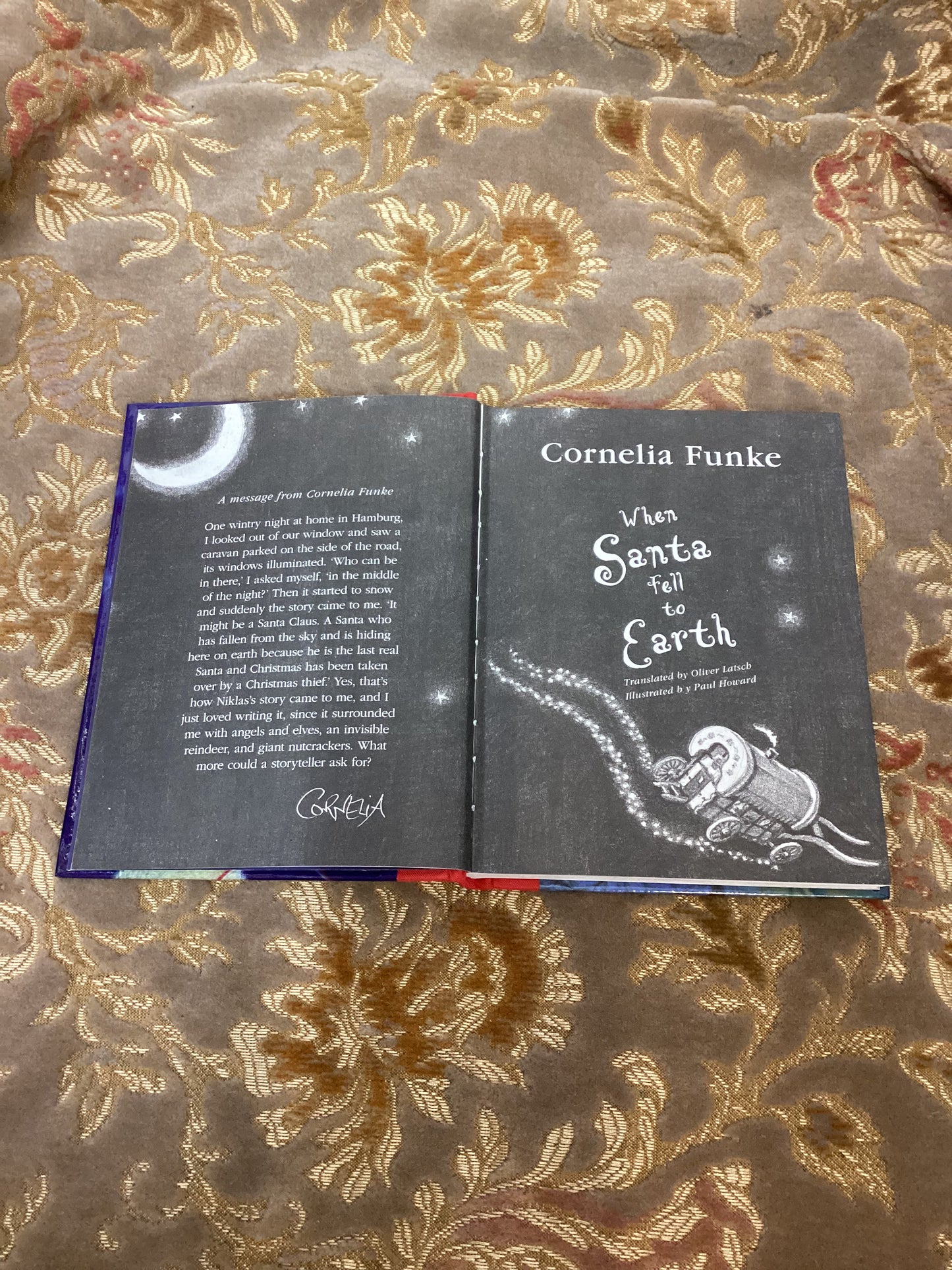 When Santa Fell to Earth by Cornelia Funke