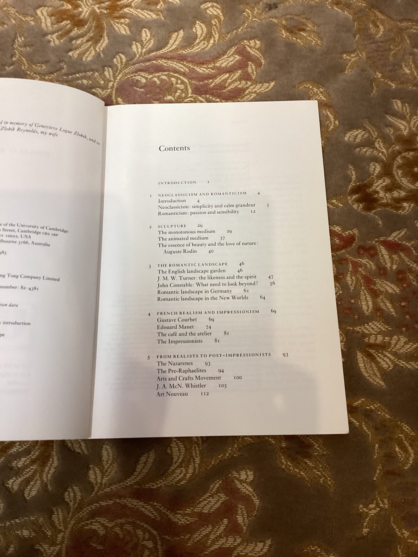 The Nineteenth Century: Cambridge Introduction to the History of Art by Donald Reynolds (1985)