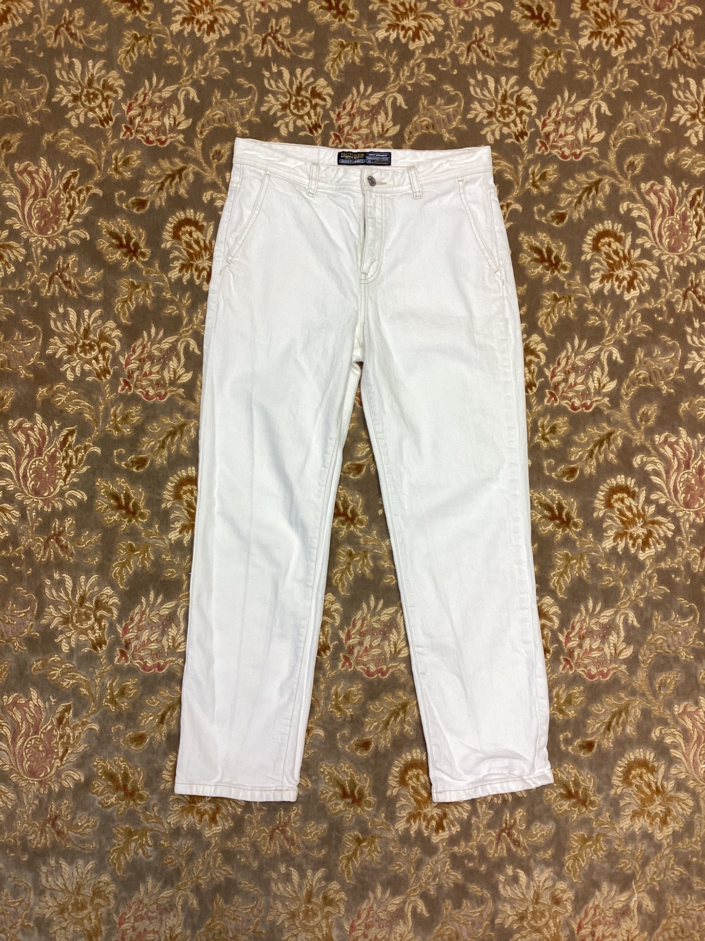 Hazzys Denim White Boy Fit Jeans Size M