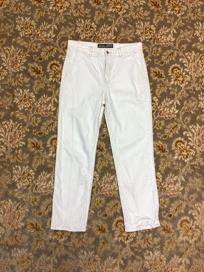 Hazzys Denim White Boy Fit Jeans Size M