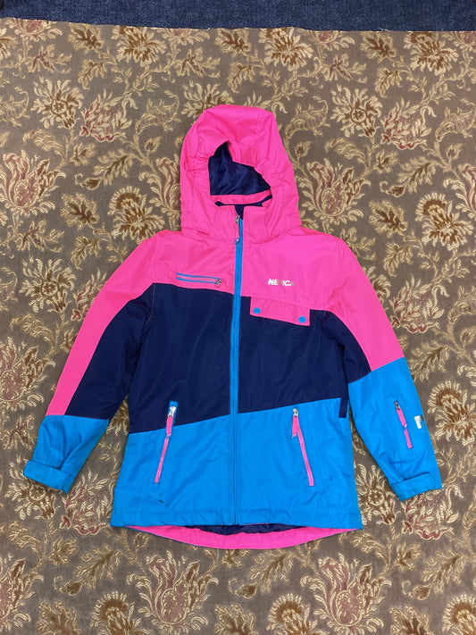 Nevica Pink & Blue Children's Ski Jacket Age 11-12 Years