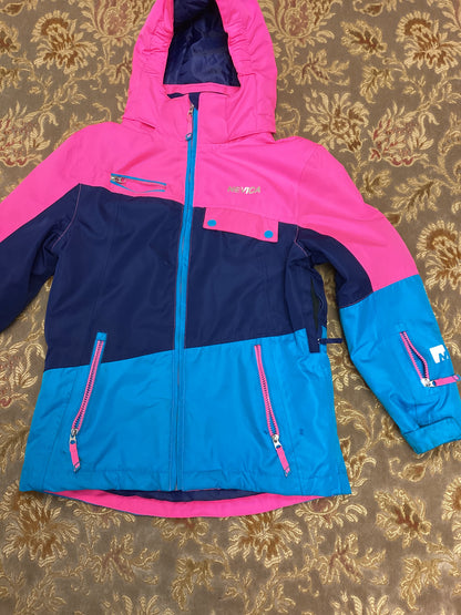 Nevica Pink & Blue Children's Ski Jacket Age 11-12 Years