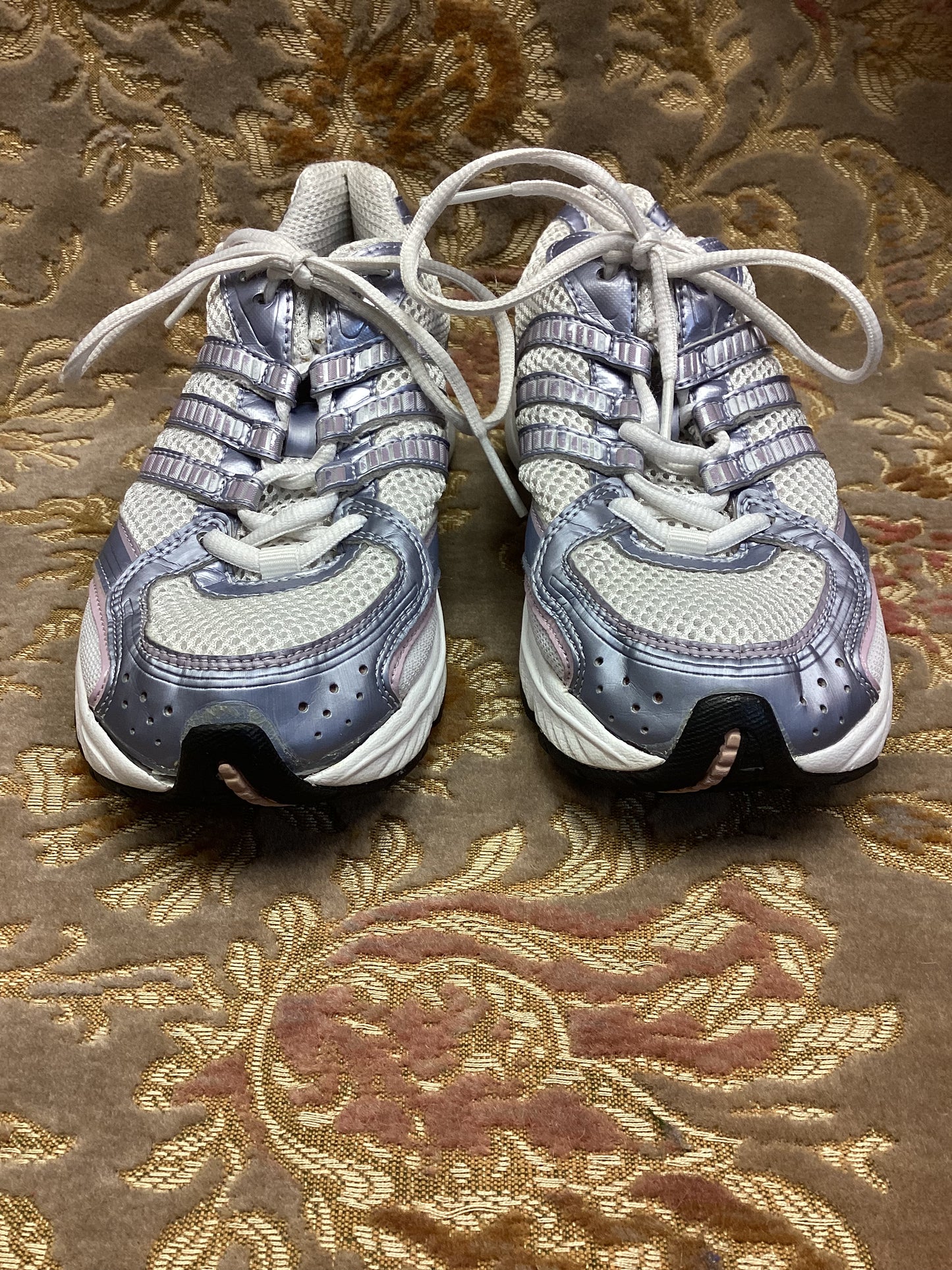 Adidas Lilac & White LiteStrike Eva Running Shoes Size 4