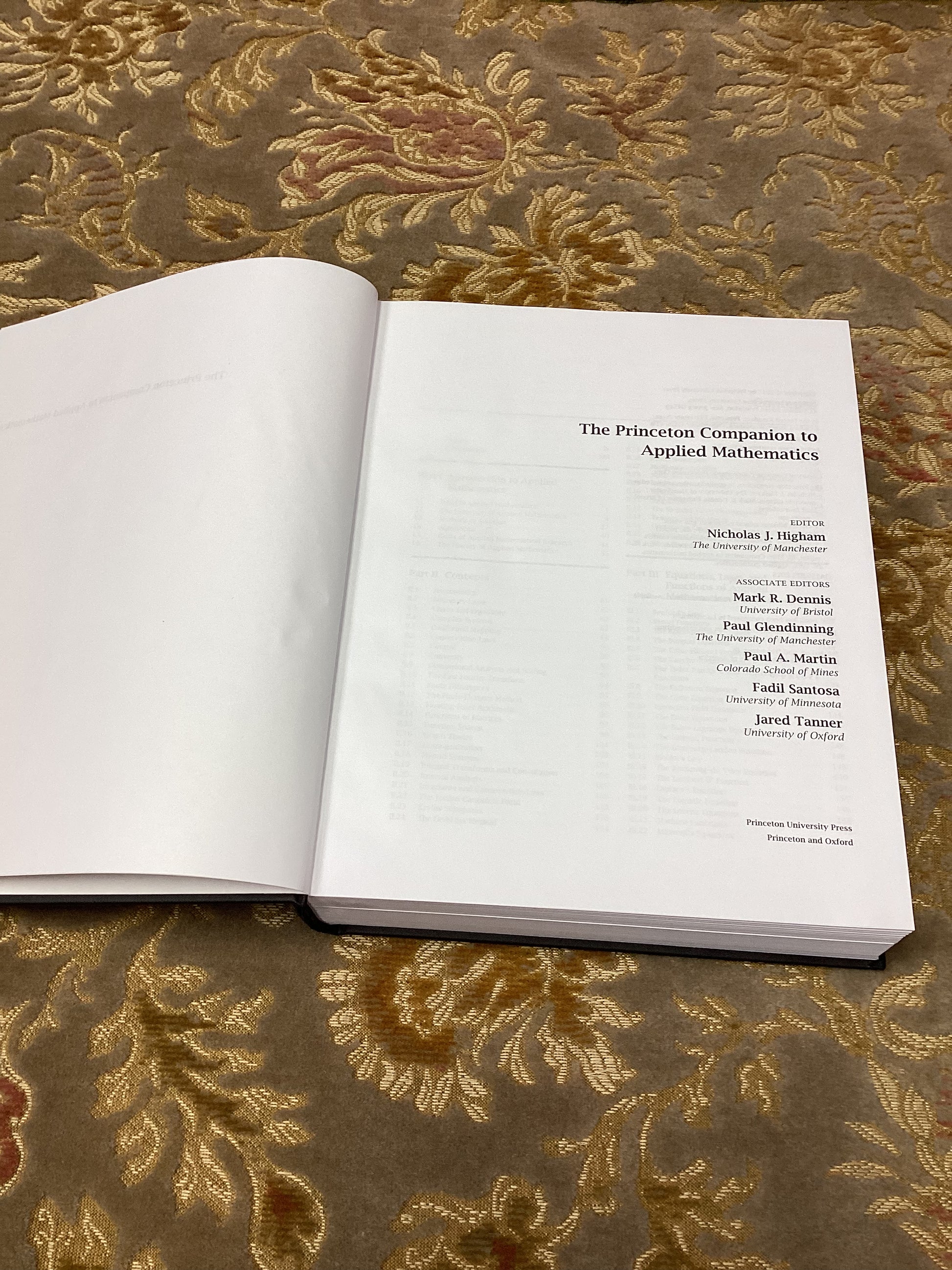 The Princeton Companion to Applied Mathematics by Nicholas J. Highman ...