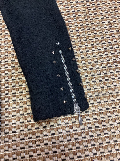 Marks and Spencer Black Wool-Blend Cardigan Size 10