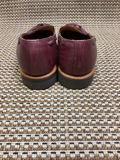 Oliver Spencer Burgundy Leather Loafers Size 10