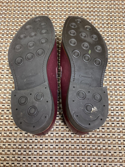 Oliver Spencer Burgundy Leather Loafers Size 10