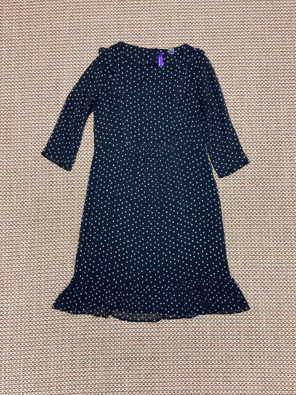 Seraphine Black & Silver Patterned Nursing Dress Size 10