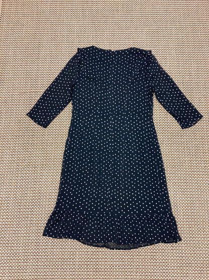 Seraphine Black & Silver Patterned Nursing Dress Size 10