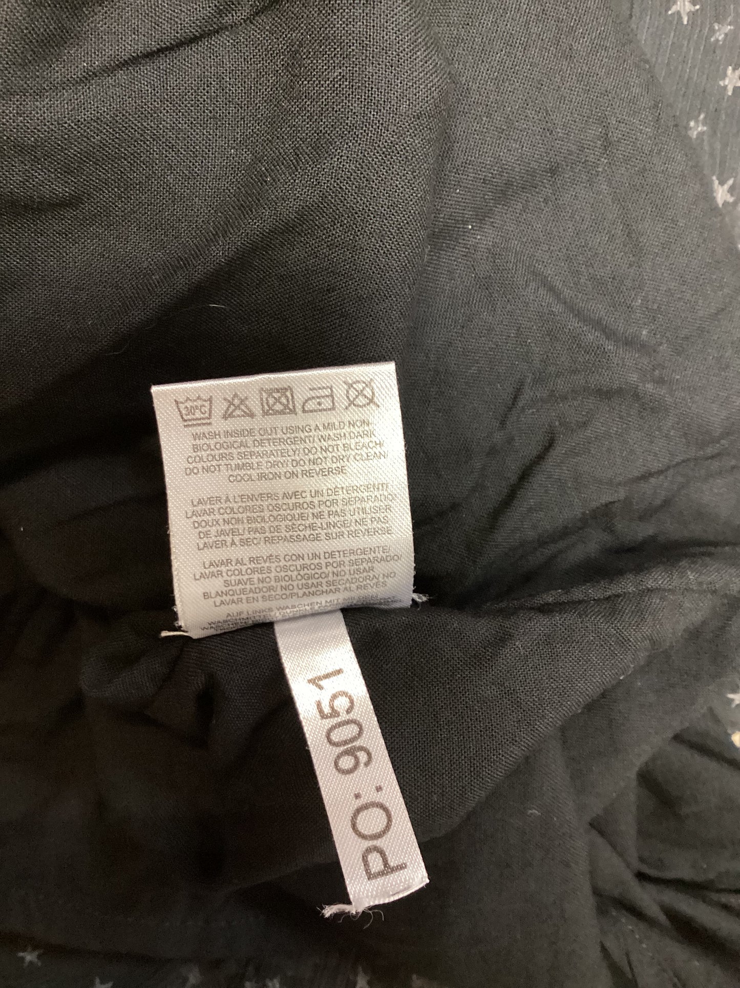 Seraphine Black & Silver Patterned Nursing Dress Size 10