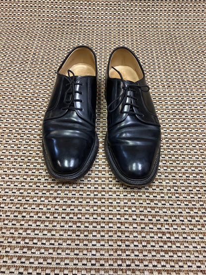 Loake Black Leather Oxfords Size 8.5