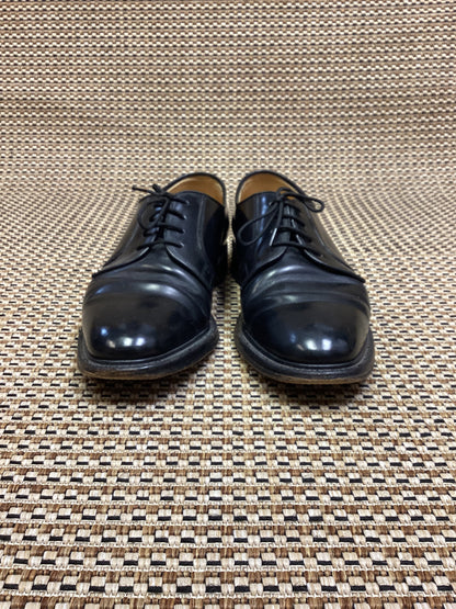 Loake Black Leather Oxfords Size 8.5