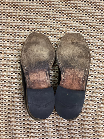 Loake Black Leather Oxfords Size 8.5