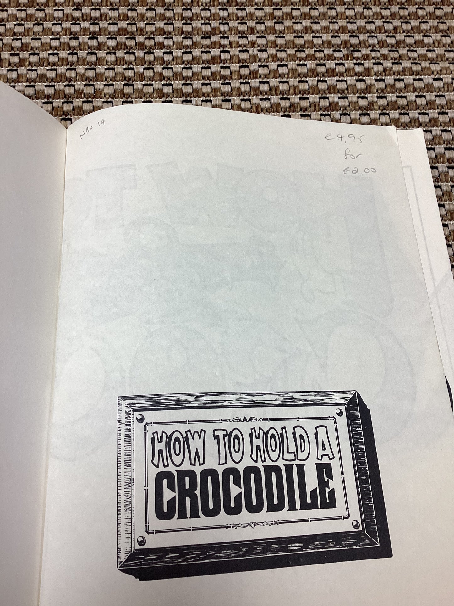 How to Hold a Crocodile by The Diagram Group (1981)