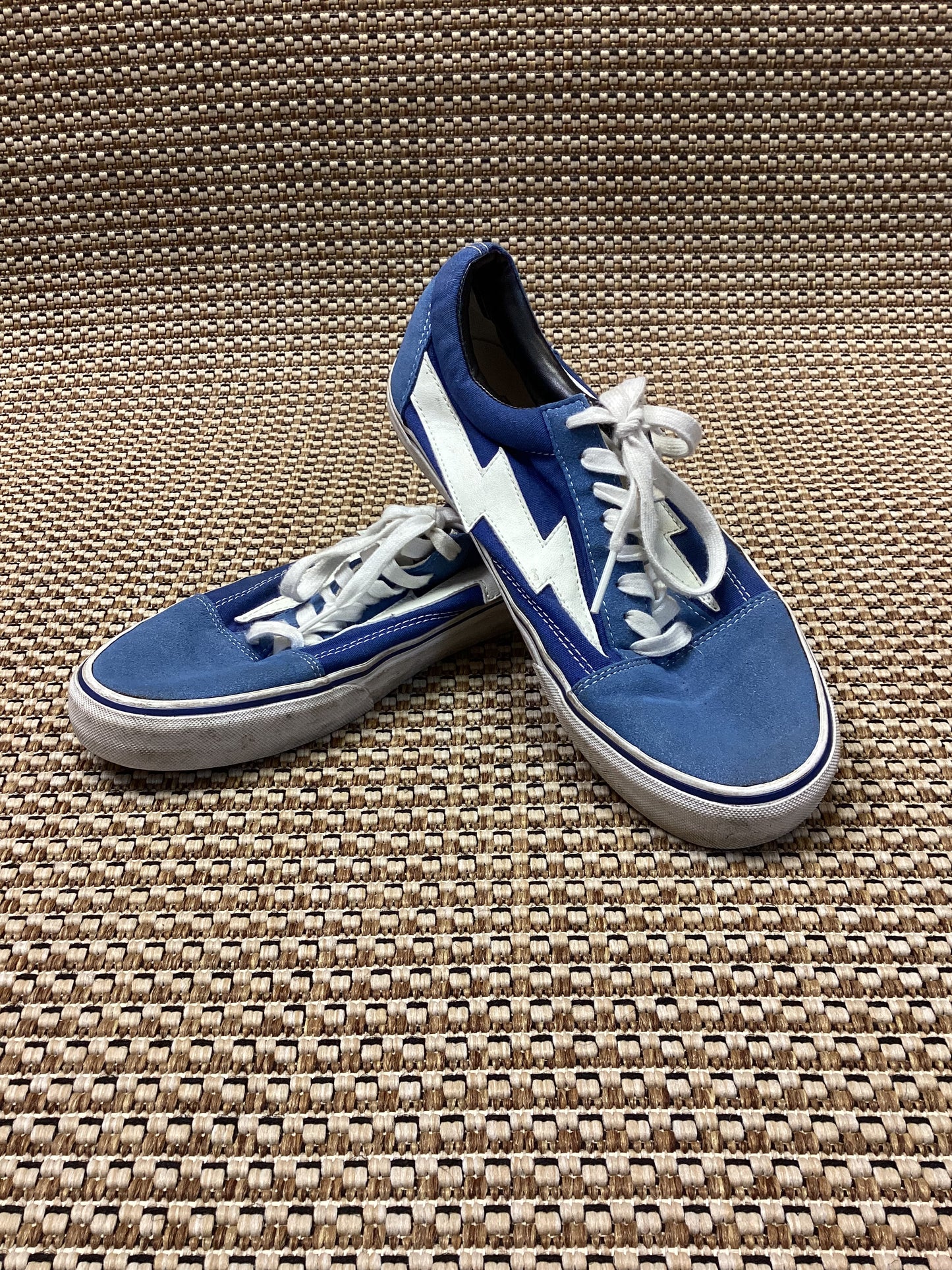 Revenge X Storm Blue Canvas Trainers Size 8.5