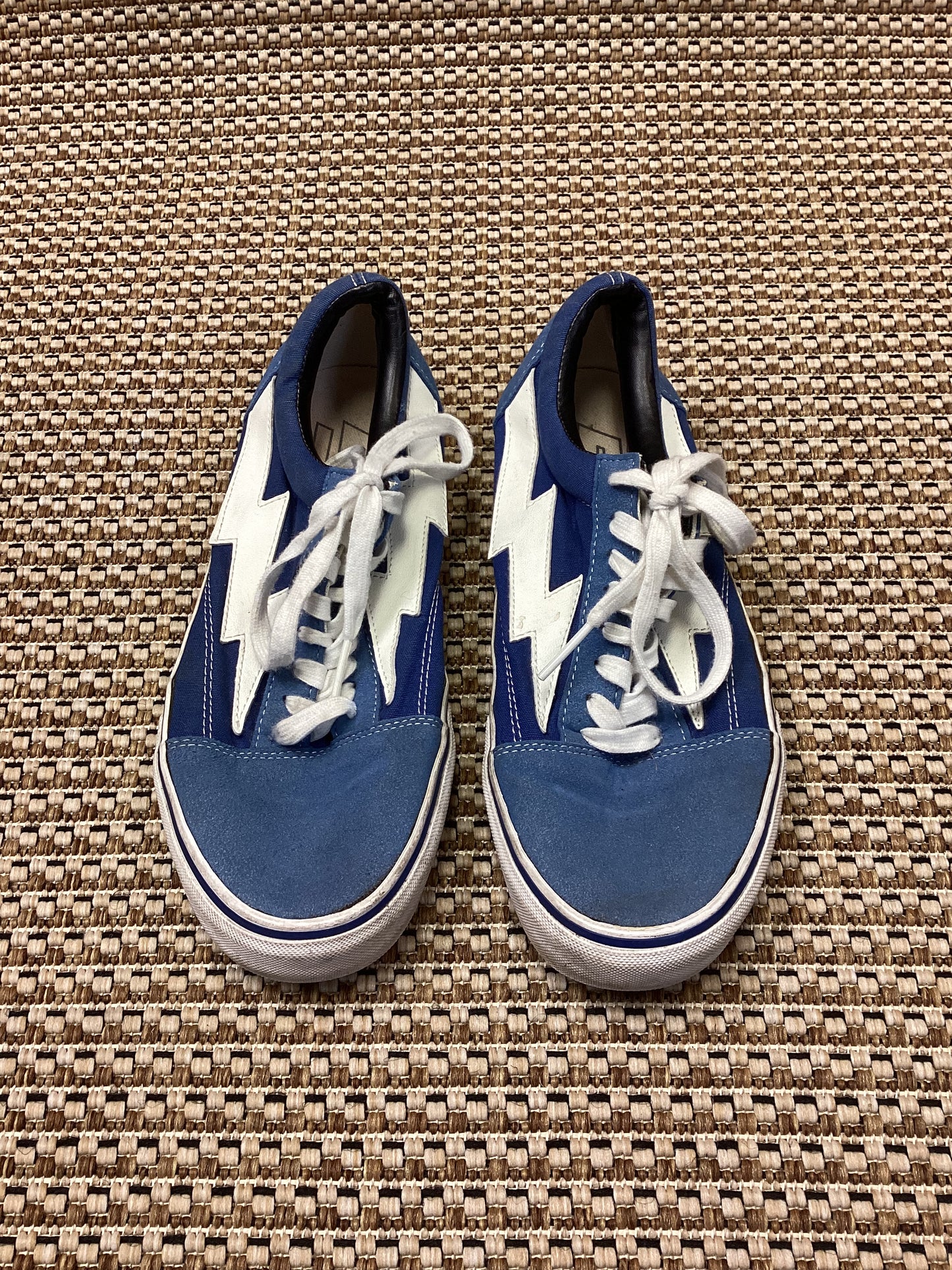 Revenge X Storm Blue Canvas Trainers Size 8.5