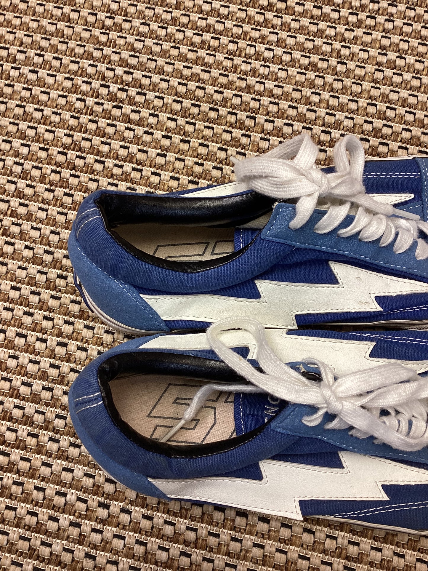 Revenge X Storm Blue Canvas Trainers Size 8.5