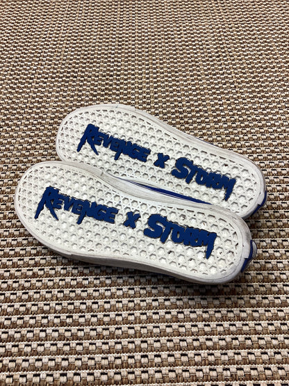 Revenge X Storm Blue Canvas Trainers Size 8.5