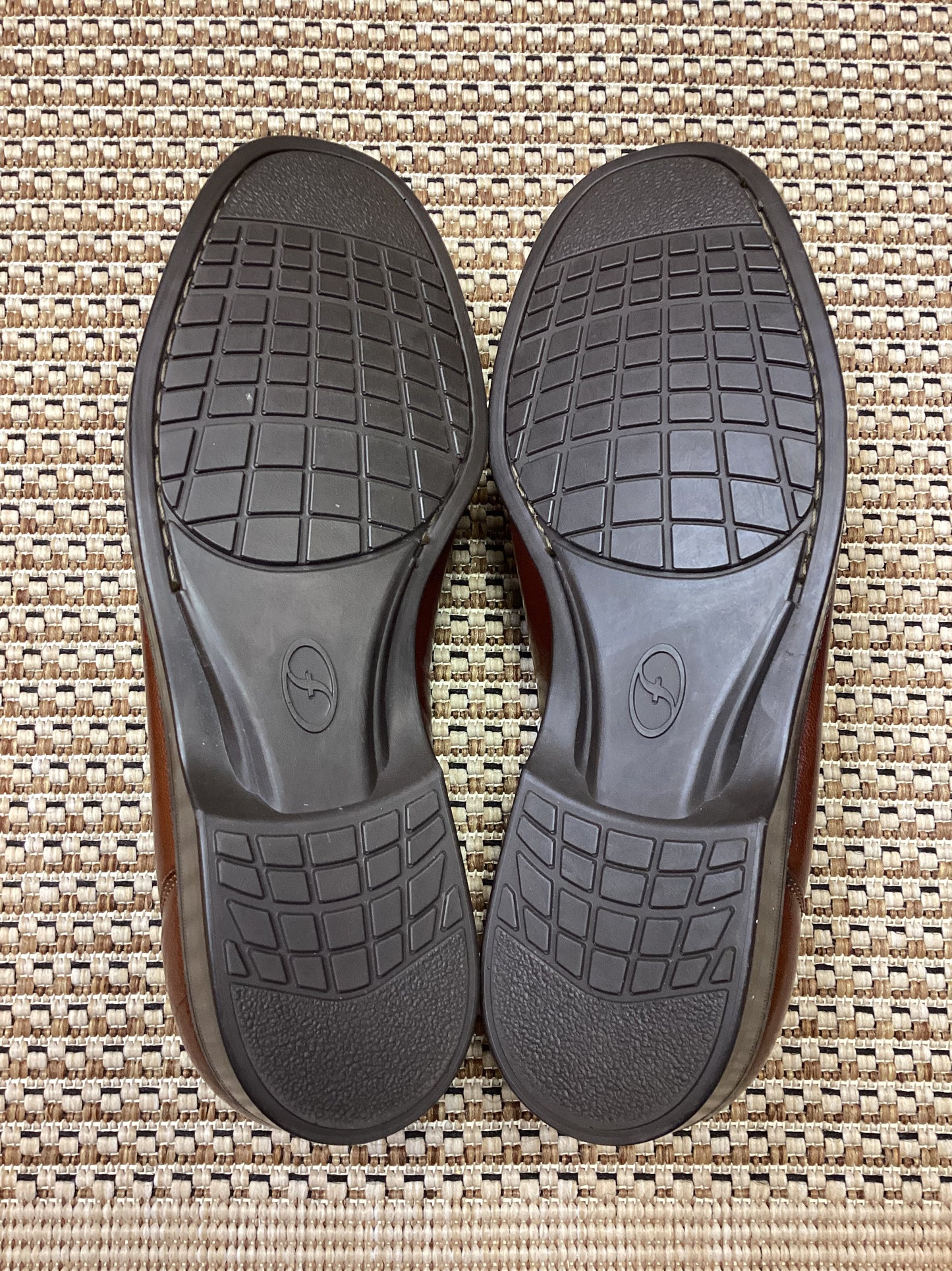 Florsheim Brown Leather Loafers Size 9.5