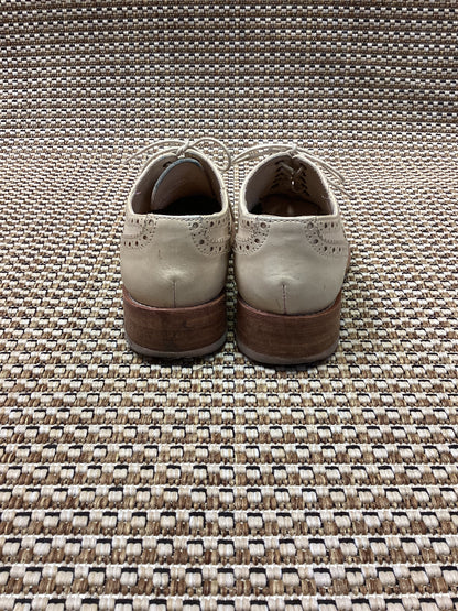 Paul Smith Cream Leather Brogues Size 4