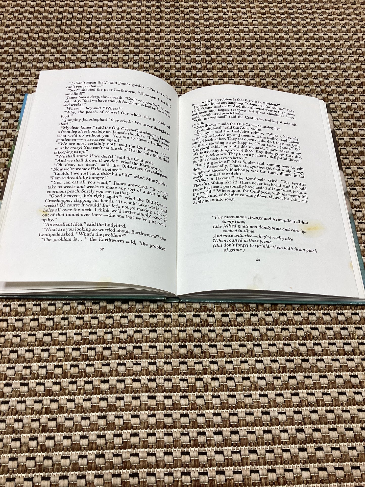 James and the Giant Peach by Roald Dahl (1981)