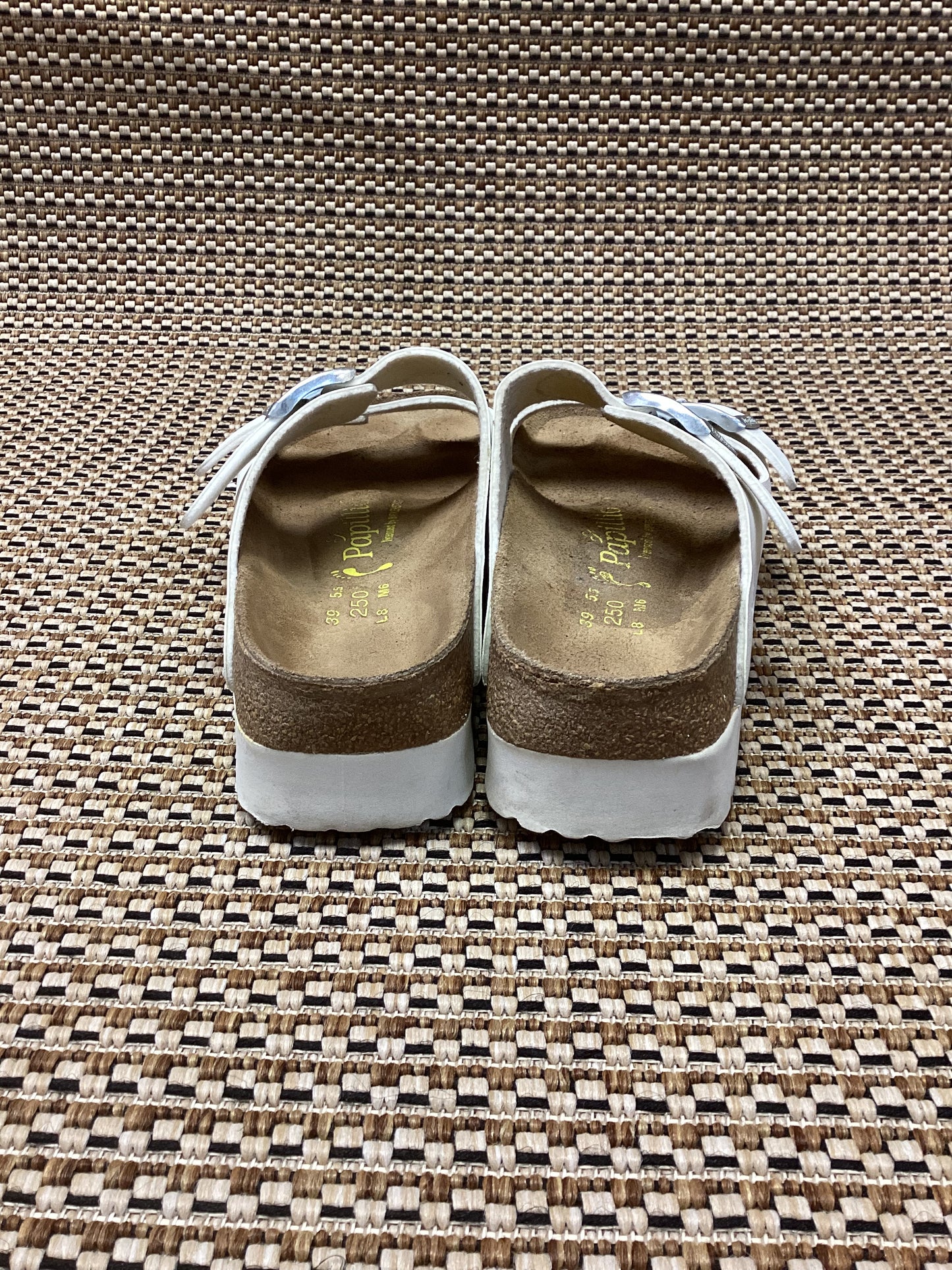 Papillio White 'Arizona' Platform Sandals Size 6
