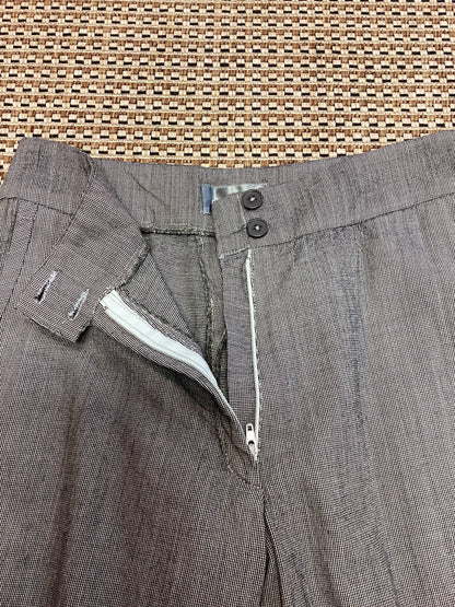 Paco Rabanne Black & White Houndstooth Trousers Size XS