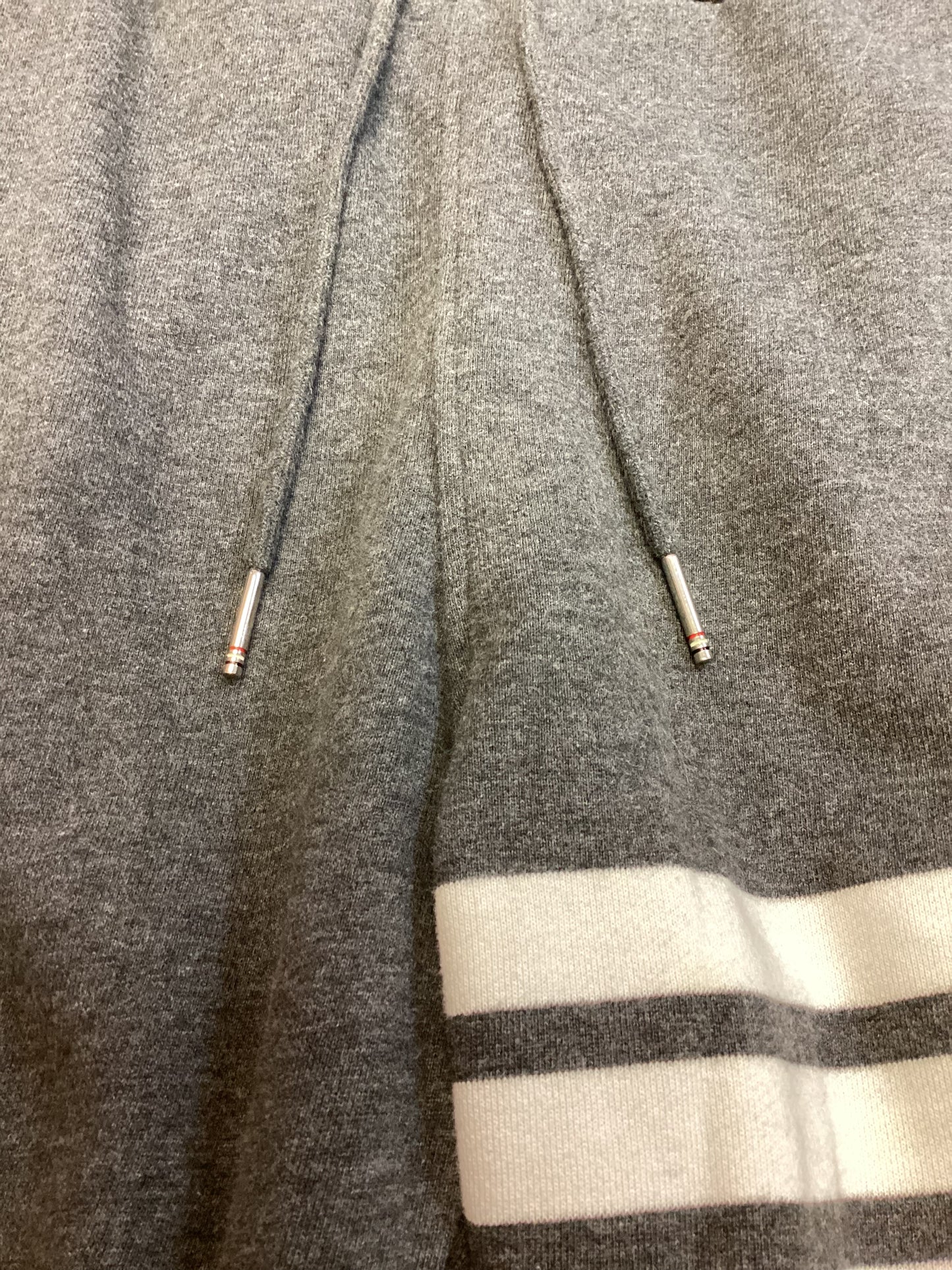 Thom Browne New York Grey Cotton Tracksuit Bottoms Size M