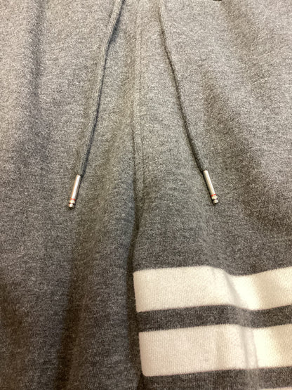 Thom Browne New York Grey Cotton Tracksuit Bottoms Size M