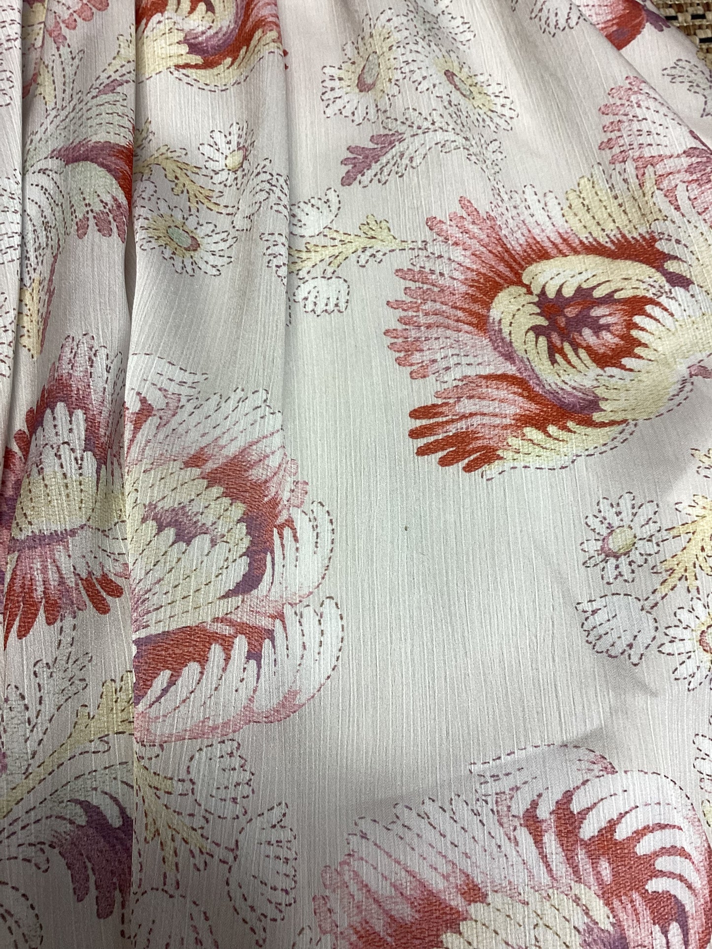 BNWT Ted Baker Cream Floral Mini Dress Size S