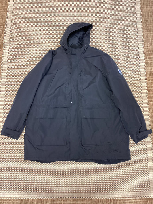 BNWT Land's End Black Raincoat Size 4XL