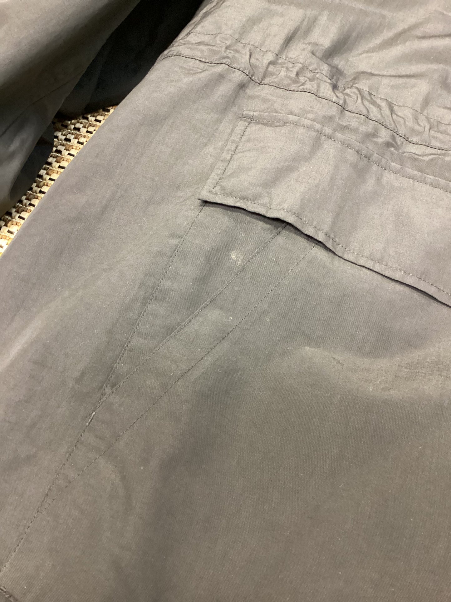 BNWT Land's End Black Raincoat Size 4XL