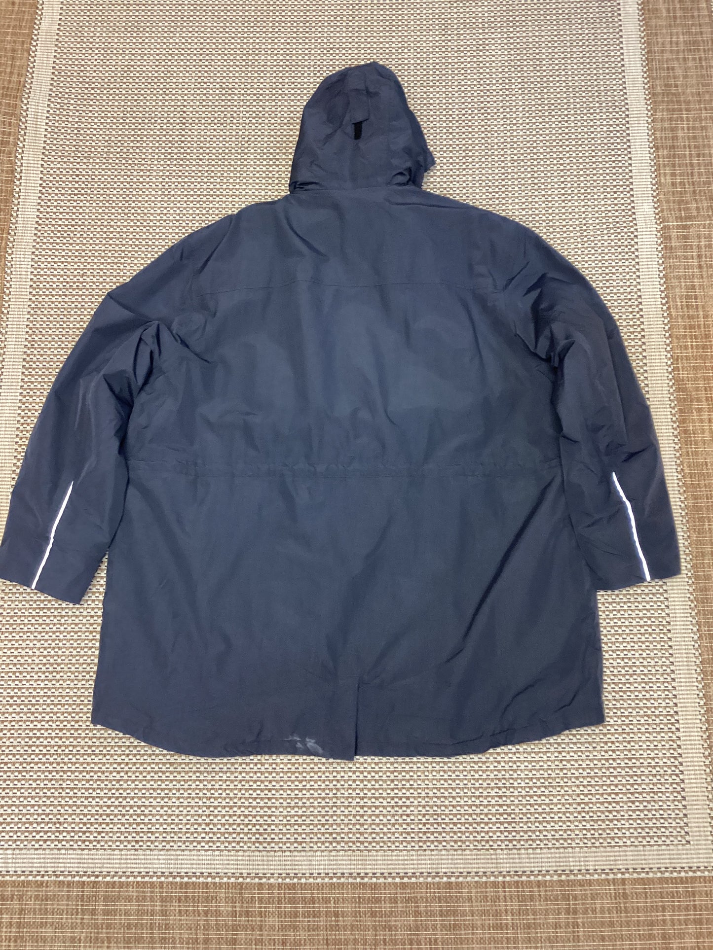 BNWT Land's End Black Raincoat Size 4XL