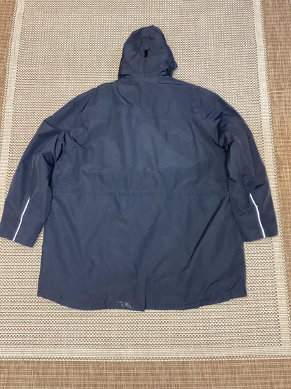BNWT Land's End Black Raincoat Size 4XL