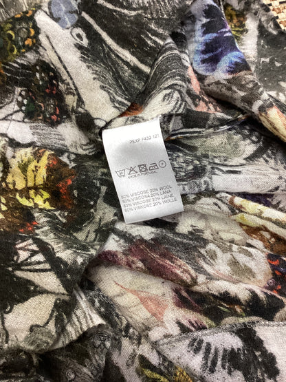 Paul Grey Printed Tunic Top Size 14
