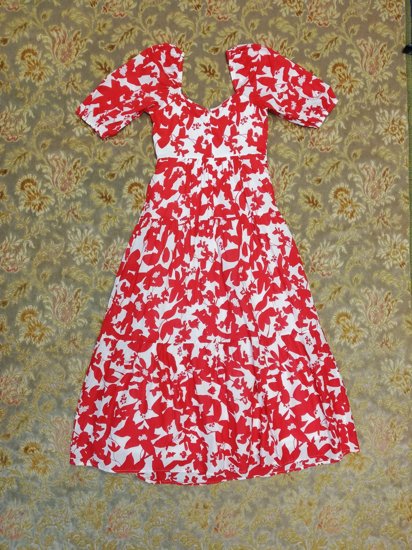 BNWT Mint Velvet Red & White Dress Size 8