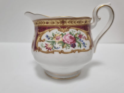 Royal Albert Bone China Tea Cup Milk Jug Sugar Bowl 3 pieces