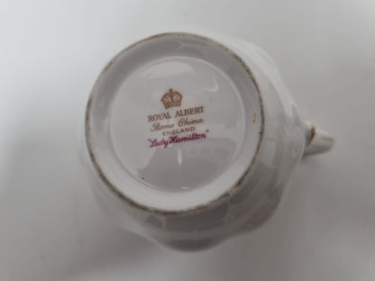 Royal Albert Bone China Tea Cup Milk Jug Sugar Bowl 3 pieces