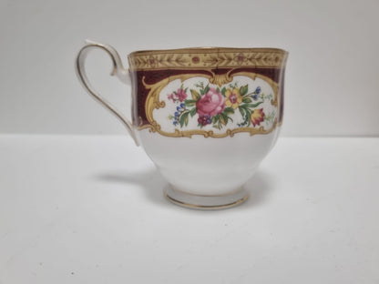 Royal Albert Bone China Tea Cup Milk Jug Sugar Bowl 3 pieces