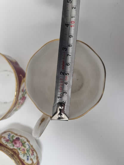 Royal Albert Bone China Tea Cup Milk Jug Sugar Bowl 3 pieces