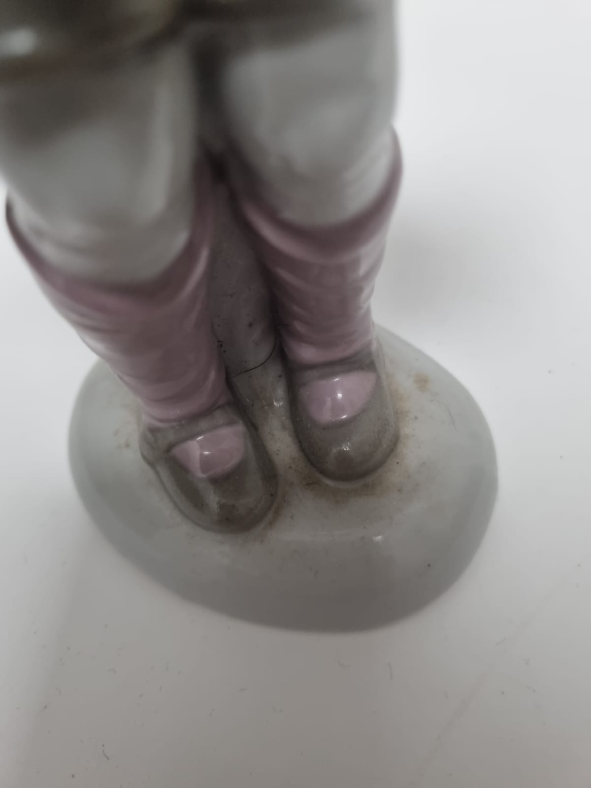 Hilla Peyk Porcelain Figurine Child/Student by Wagner & Apel