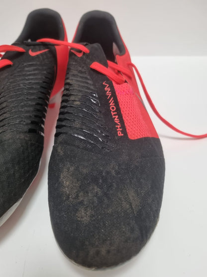 Nike Football Trainers Uk Size 8 Black/Red
