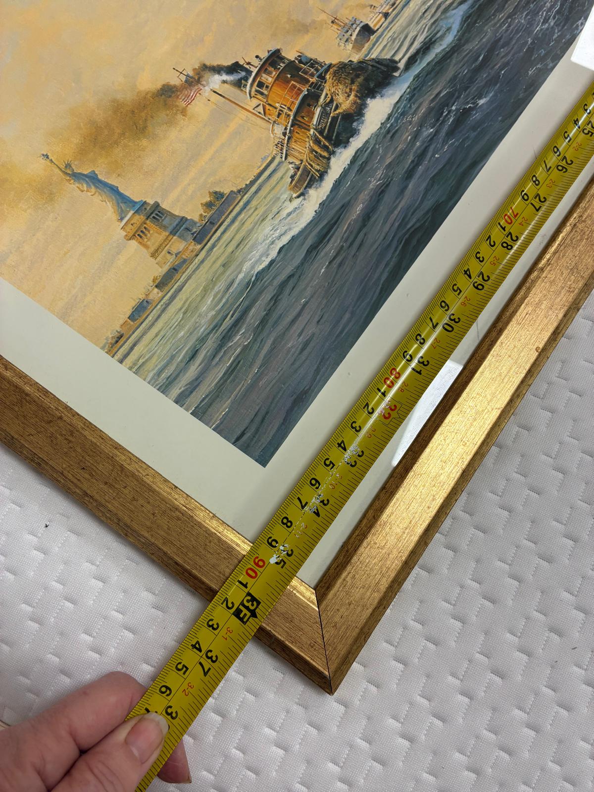 Farewell America Framed Signed Print by Robert Taylor Print Limited Edition 970/1000