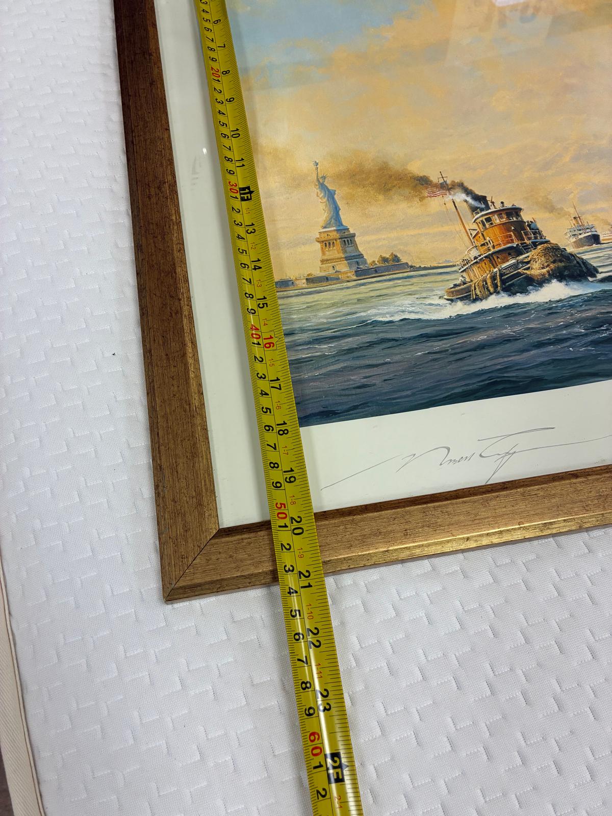 Farewell America Framed Signed Print by Robert Taylor Print Limited Edition 970/1000