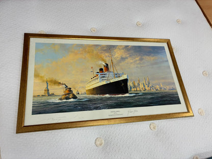 Farewell America Framed Signed Print by Robert Taylor Print Limited Edition 970/1000