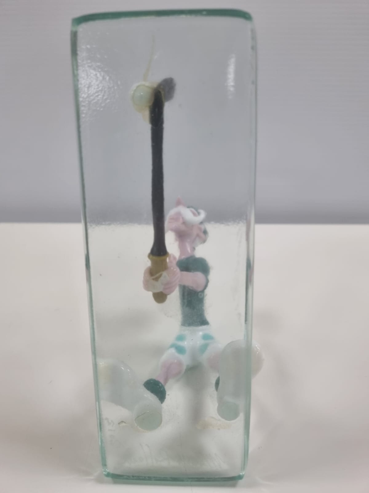 Murano Glass Golfer Handmade Figurine