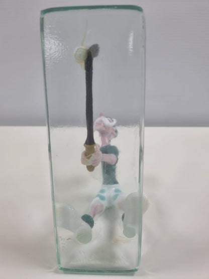 Murano Glass Golfer Handmade Figurine